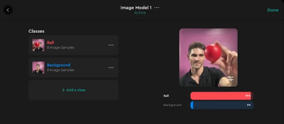 Training met de bekers
